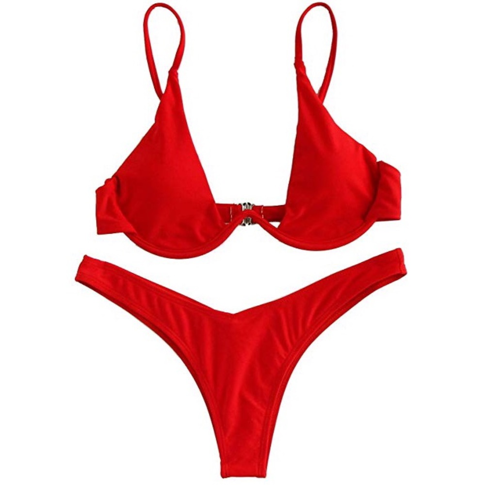 Red bikini bottoms (XS/SM)